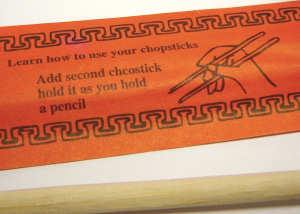chopsticks!
